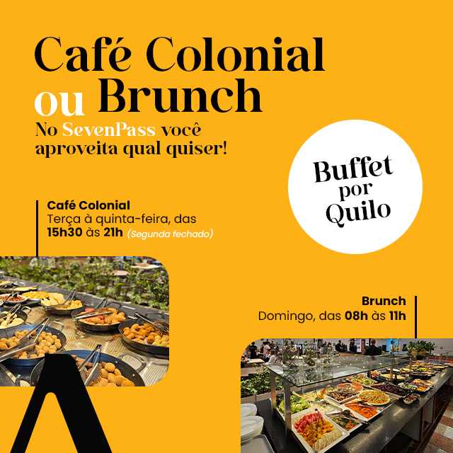 Banner mobile - Café colonial e Brunch